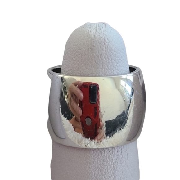 Silpada Jewelry - 🆕️Silpada Cigar Cuff Sterling Silver Band Ring Size 8